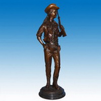 Cowboy statue CCS-118