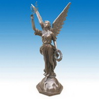 Brass angel sculpture CCS-110