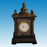 Brass clock CC-019