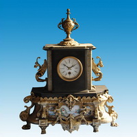 Bronze clock CC-039