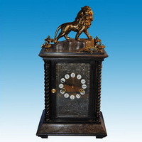 Brass clock CC-008