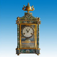 Brass clock CC-003