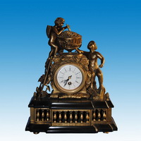 Brass clock CC-001