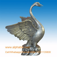 Brass swan statue fountain CCF-006