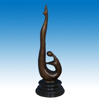Brass contemporary sculpture CMS-002